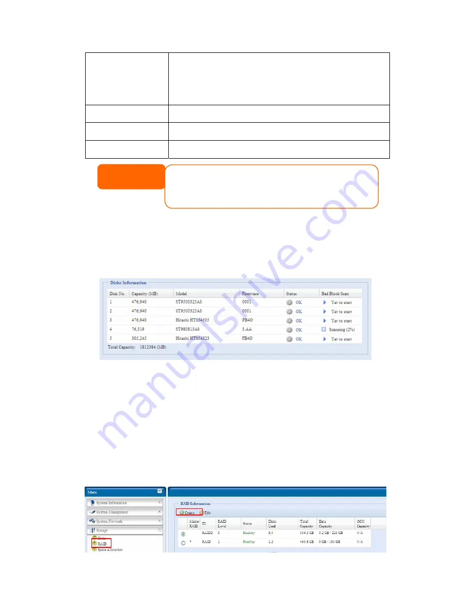 Thecus N0503 User Manual Download Page 47