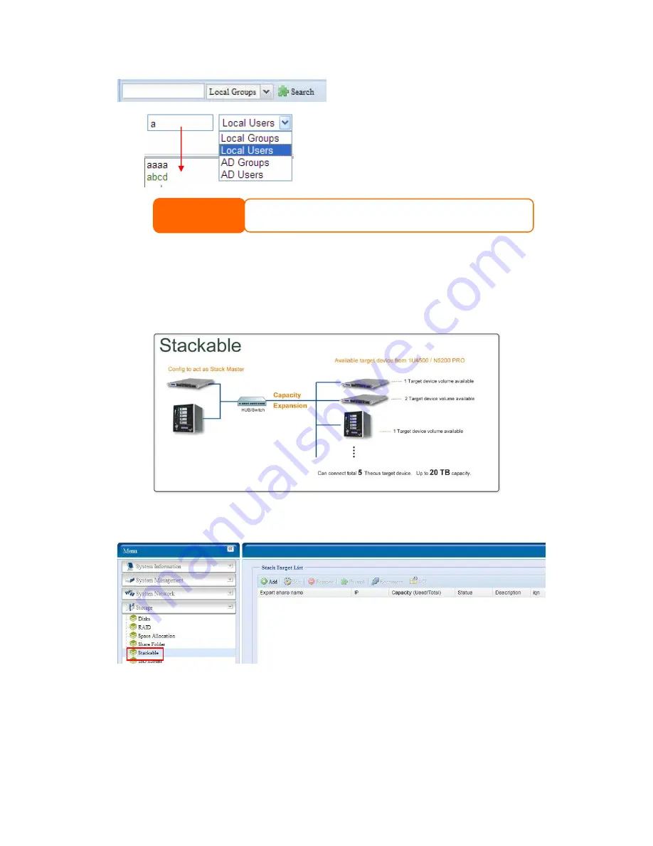 Thecus N8800 IP User Manual Download Page 71