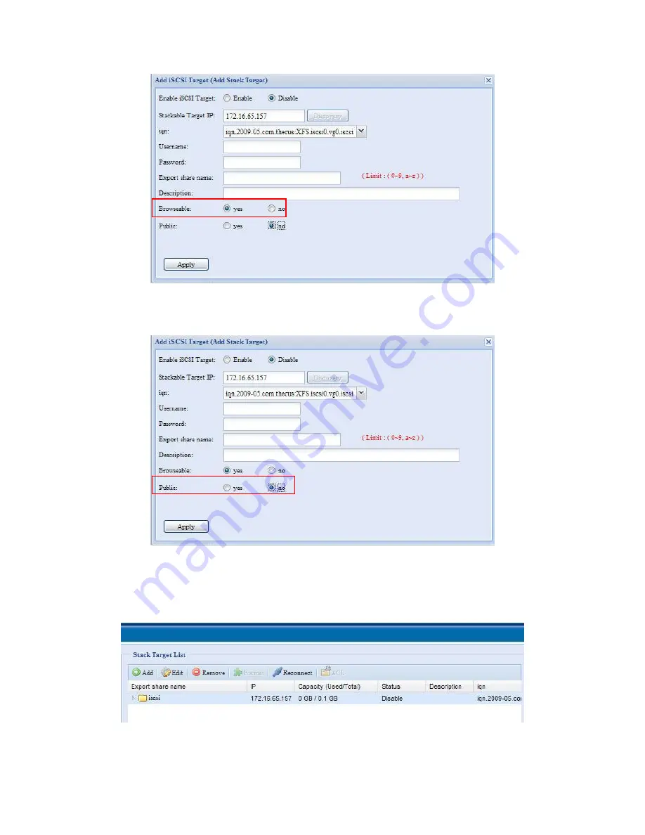 Thecus N8800 IP User Manual Download Page 74