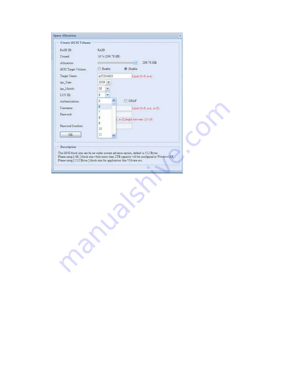 Thecus N8800 IP User Manual Download Page 126