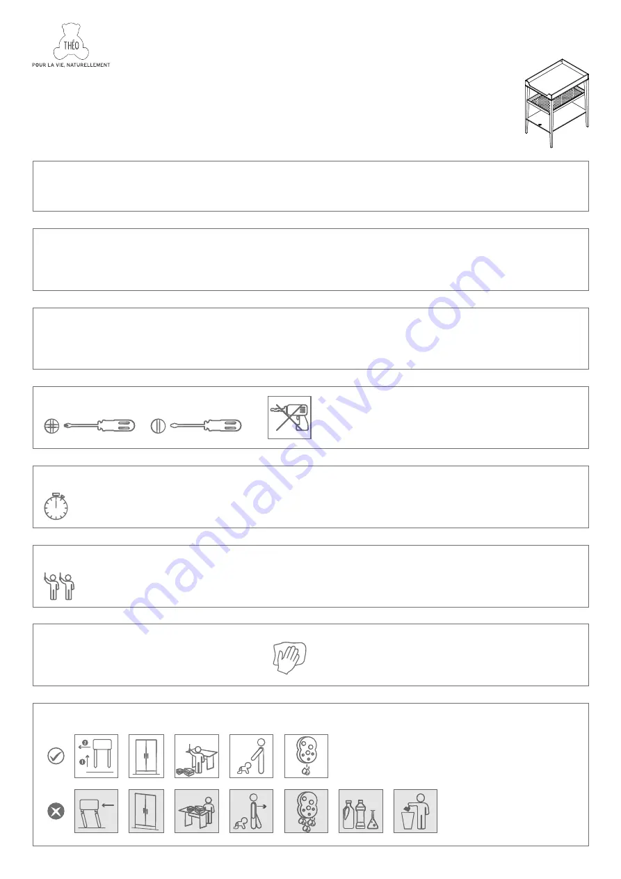 THEO NAM230 Assembly Manual Download Page 3