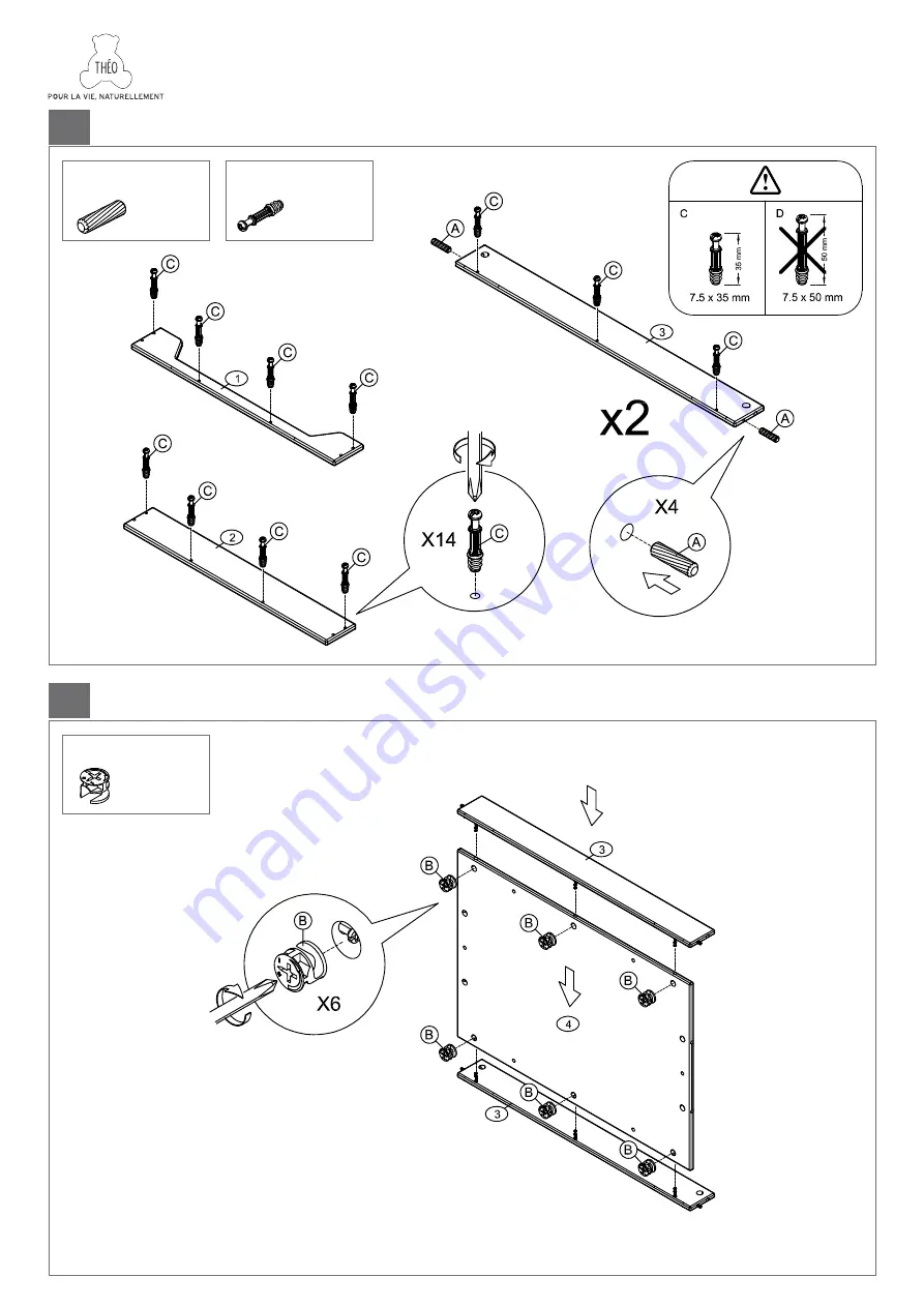 THEO NAM230 Assembly Manual Download Page 8