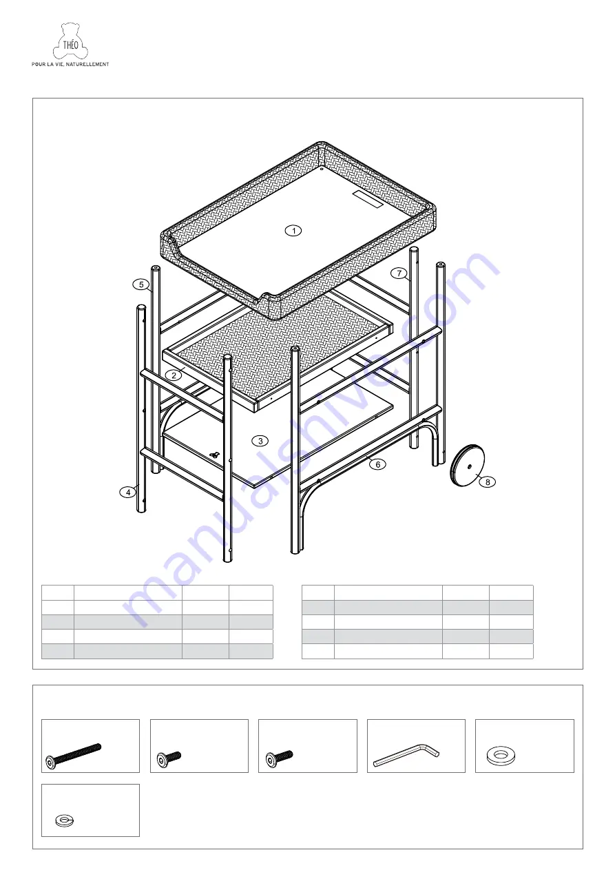 THEO OCA230 Assembly Manual Download Page 5