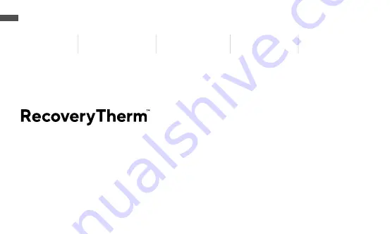 Therabody Recovery Therm Скачать руководство пользователя страница 2