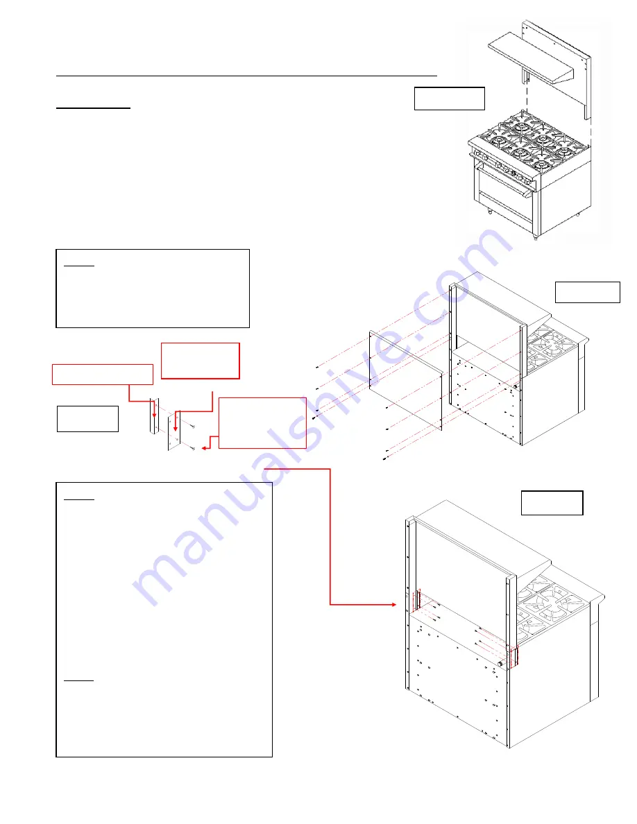 Therma-tek TMD36-6-1 Restaurant Series Onwers Manual And Installation Instructions Download Page 6