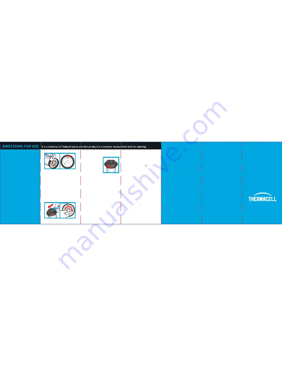 ThermaCell Patio shield Bristol Lantern Directions For Use Download Page 2