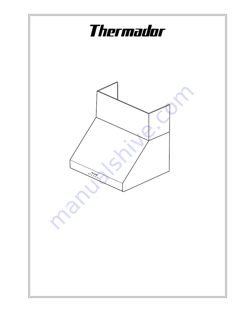 Thermador An American Icon PH30ZS Service Manual Download Page 1