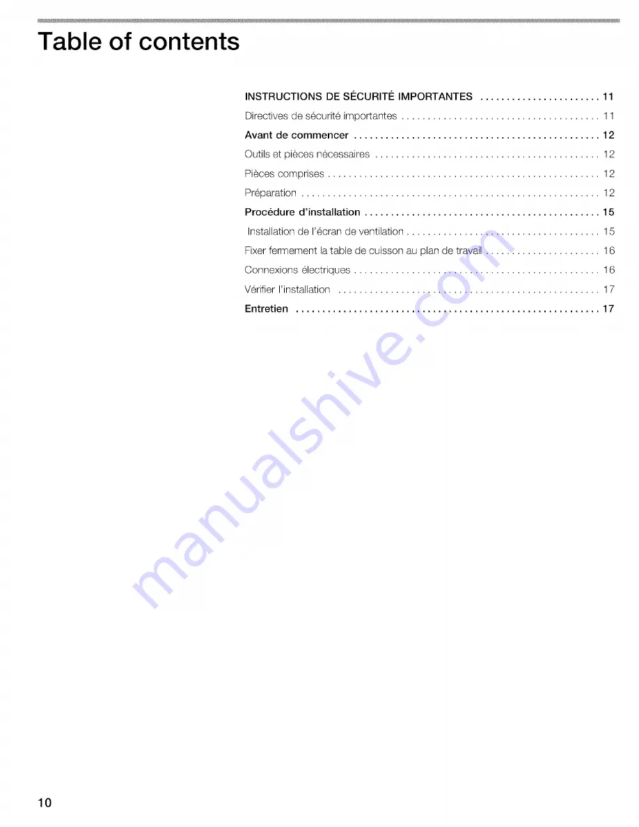 Thermador CIT302DS Installation Instructions Manual Download Page 9