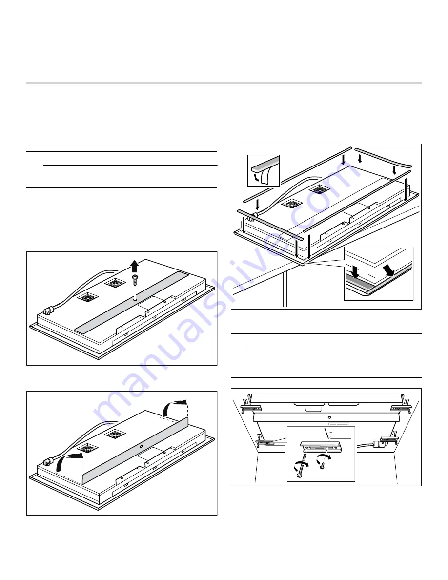 Thermador cit36xkbb Installation Instructions Manual Download Page 9