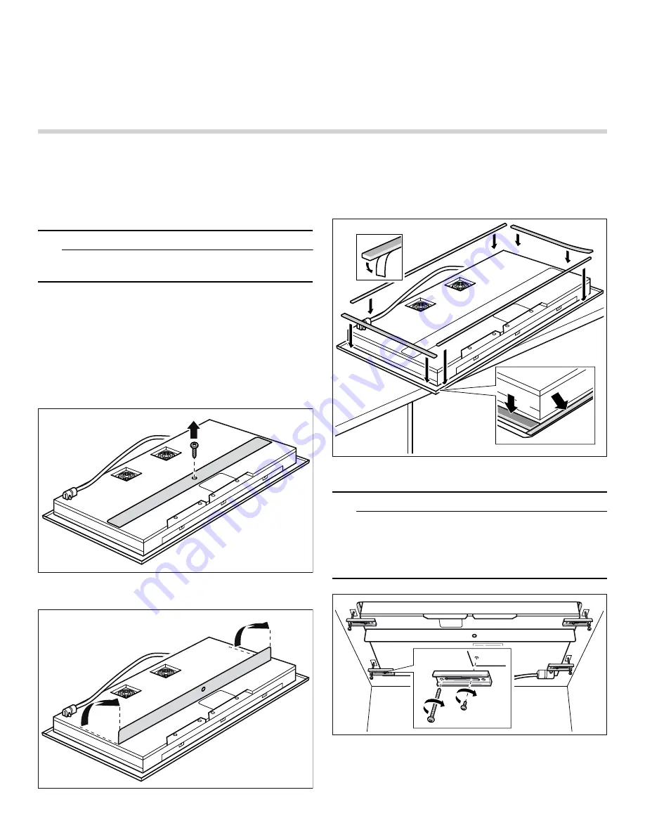 Thermador cit36xkbb Installation Instructions Manual Download Page 17