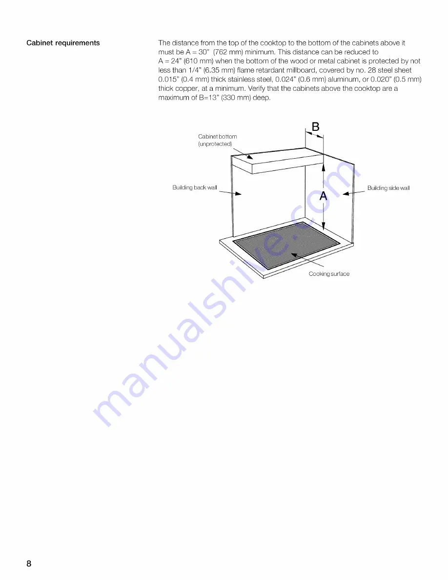 Thermador CLS365 Series Installation Instructions Manual Download Page 7