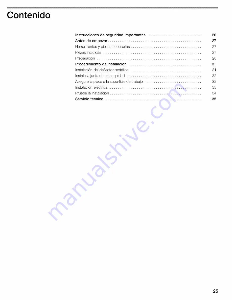 Thermador CLS365 Series Installation Instructions Manual Download Page 24