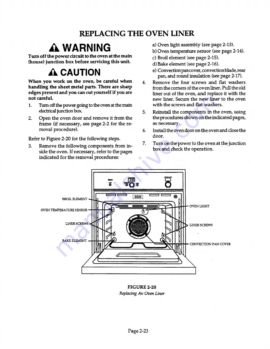 Thermador CT127N Service Manual Download Page 35