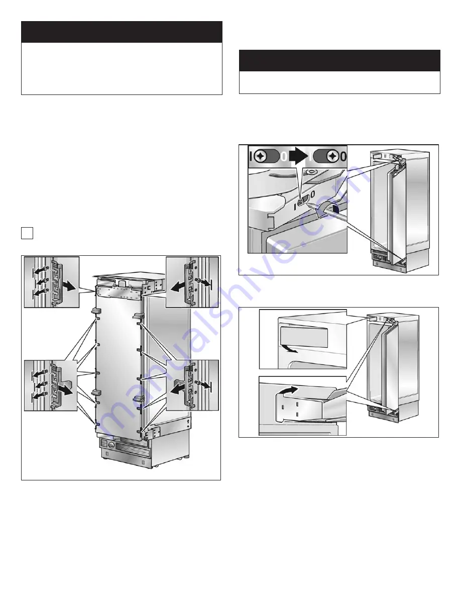 Thermador FREEDOM T24IR70 Installation Instructions Manual Download Page 47