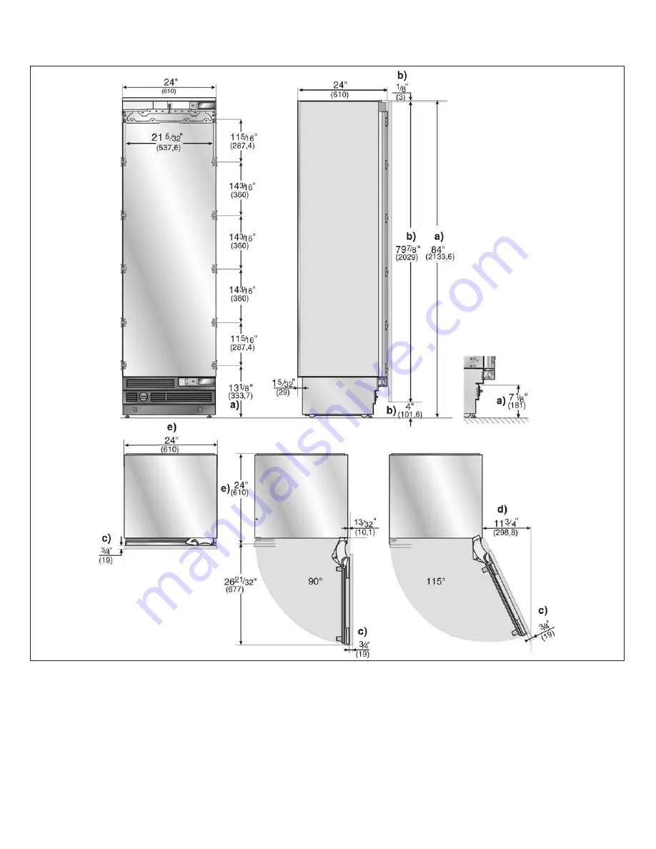 Thermador FREEDOM T24IR70 Installation Instructions Manual Download Page 76