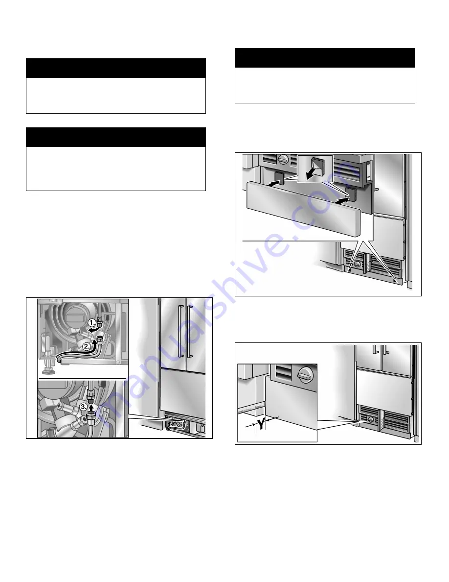 Thermador FREEDOM T36BT71FSE Installation Instructions Manual Download Page 59