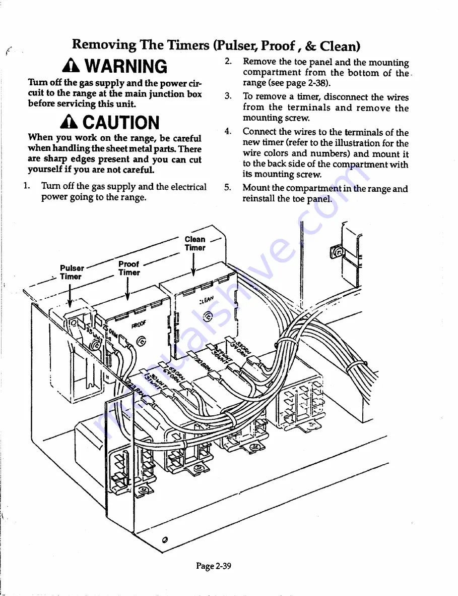 Thermador GP24WK Service Manual Download Page 48