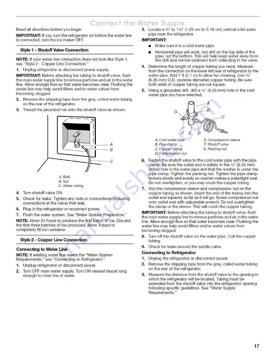 Thermador KBULT3655E Installation Instructions Manual Download Page 17