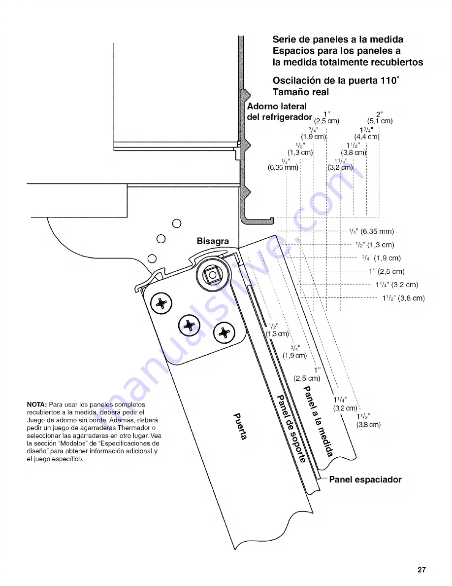 Thermador KBULT3655E Installation Instructions Manual Download Page 27