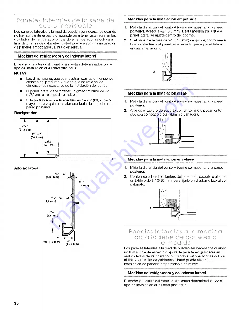 Thermador KBULT3655E Installation Instructions Manual Download Page 30