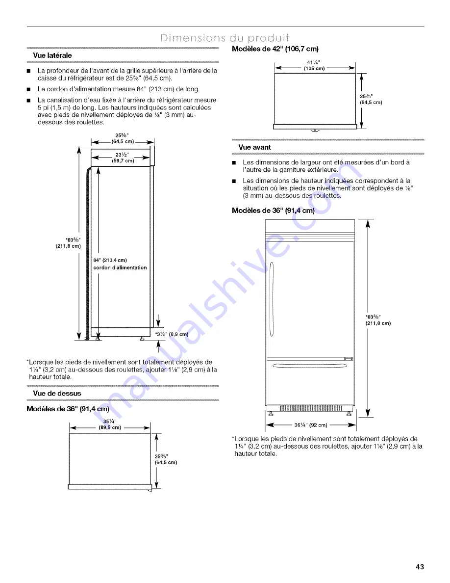 Thermador KBULT3655E Installation Instructions Manual Download Page 43