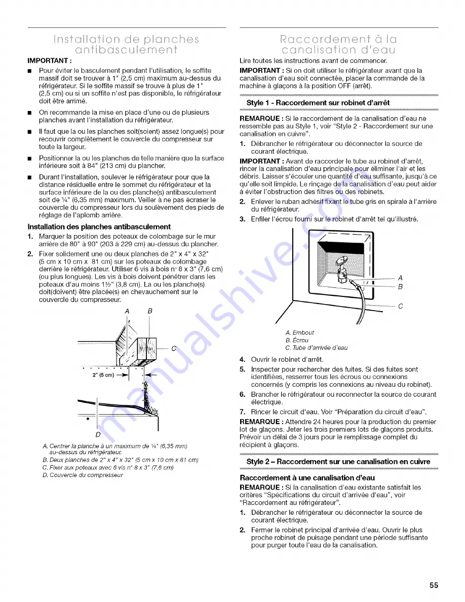 Thermador KBULT3655E Скачать руководство пользователя страница 55