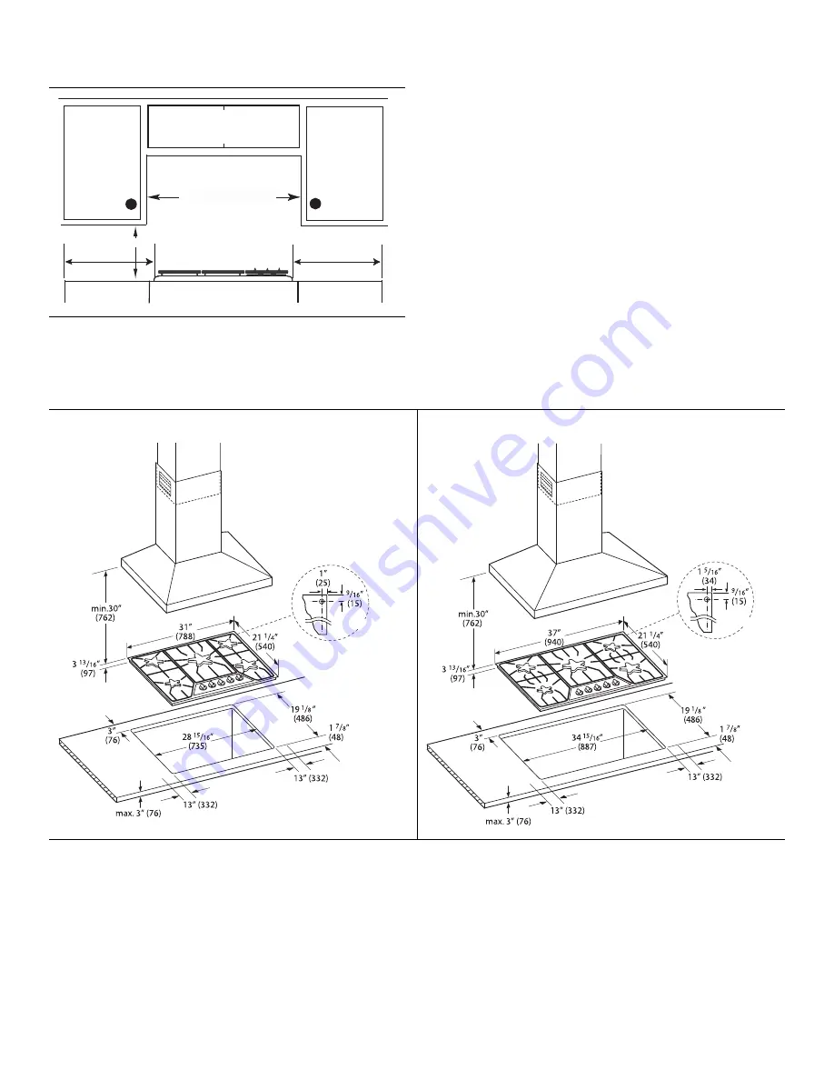 Thermador Masterpiece SGS304FS Installation Manual Download Page 26