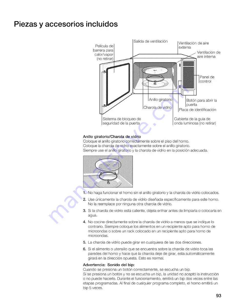 Thermador MBESLFTD Use And Care Manual Download Page 93