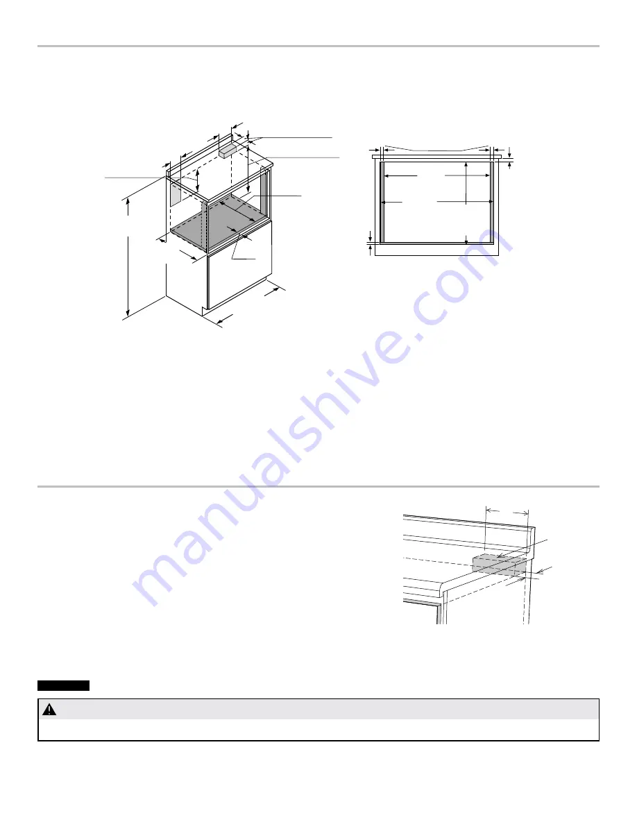 Thermador MicroDrawer Installation Instructions Manual Download Page 7