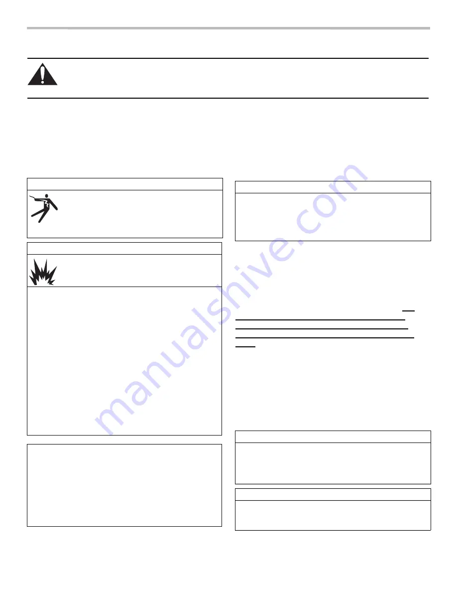 Thermador PCG364GD Installation Instructions Manual Download Page 4