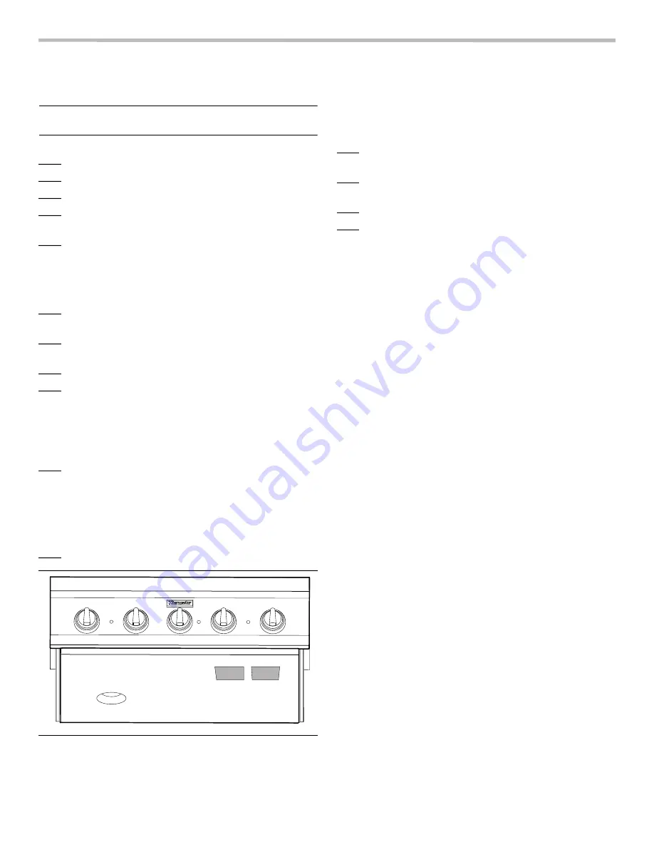 Thermador PCG364GD Installation Instructions Manual Download Page 16