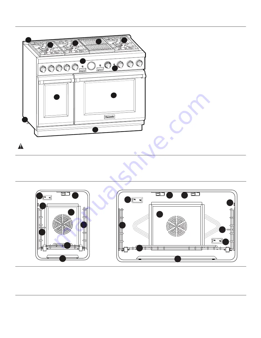 Thermador PRG364JDG Use And Care Manual Download Page 17