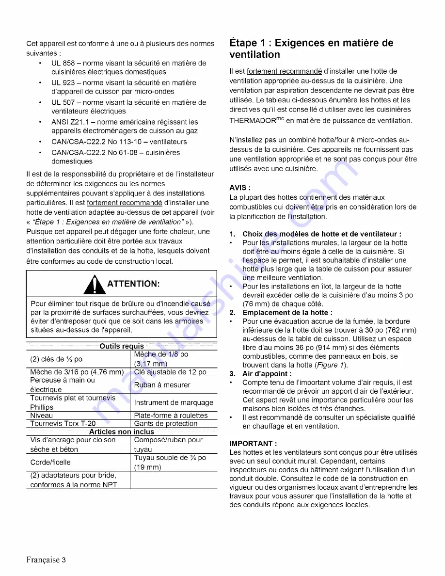 Thermador PRO GRAND RPG36 Installation Manual Download Page 34