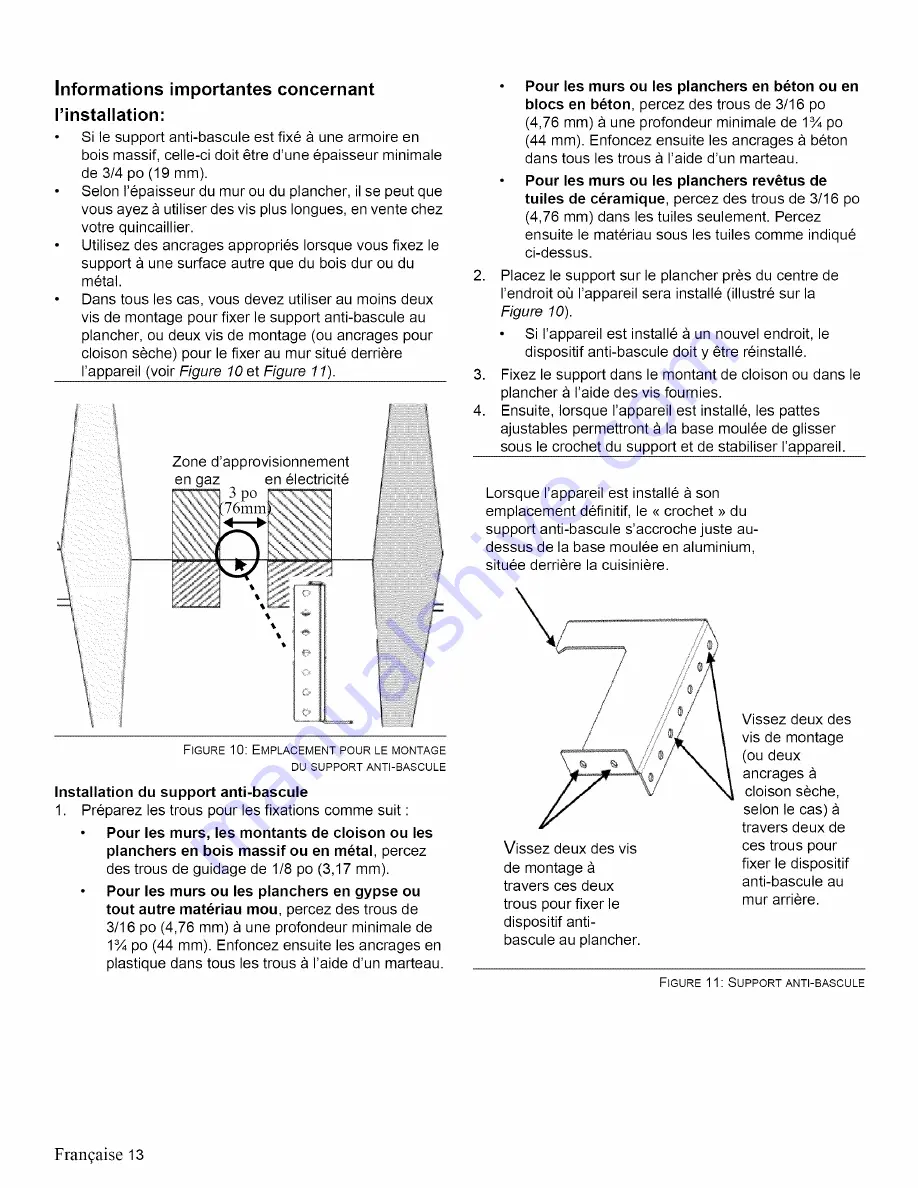 Thermador PRO GRAND RPG36 Installation Manual Download Page 44