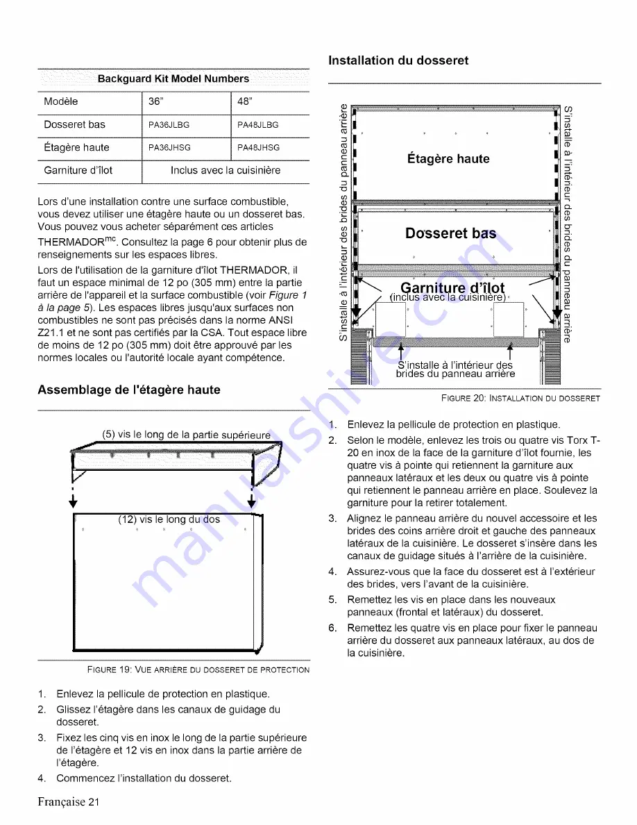 Thermador PRO GRAND RPG36 Installation Manual Download Page 52