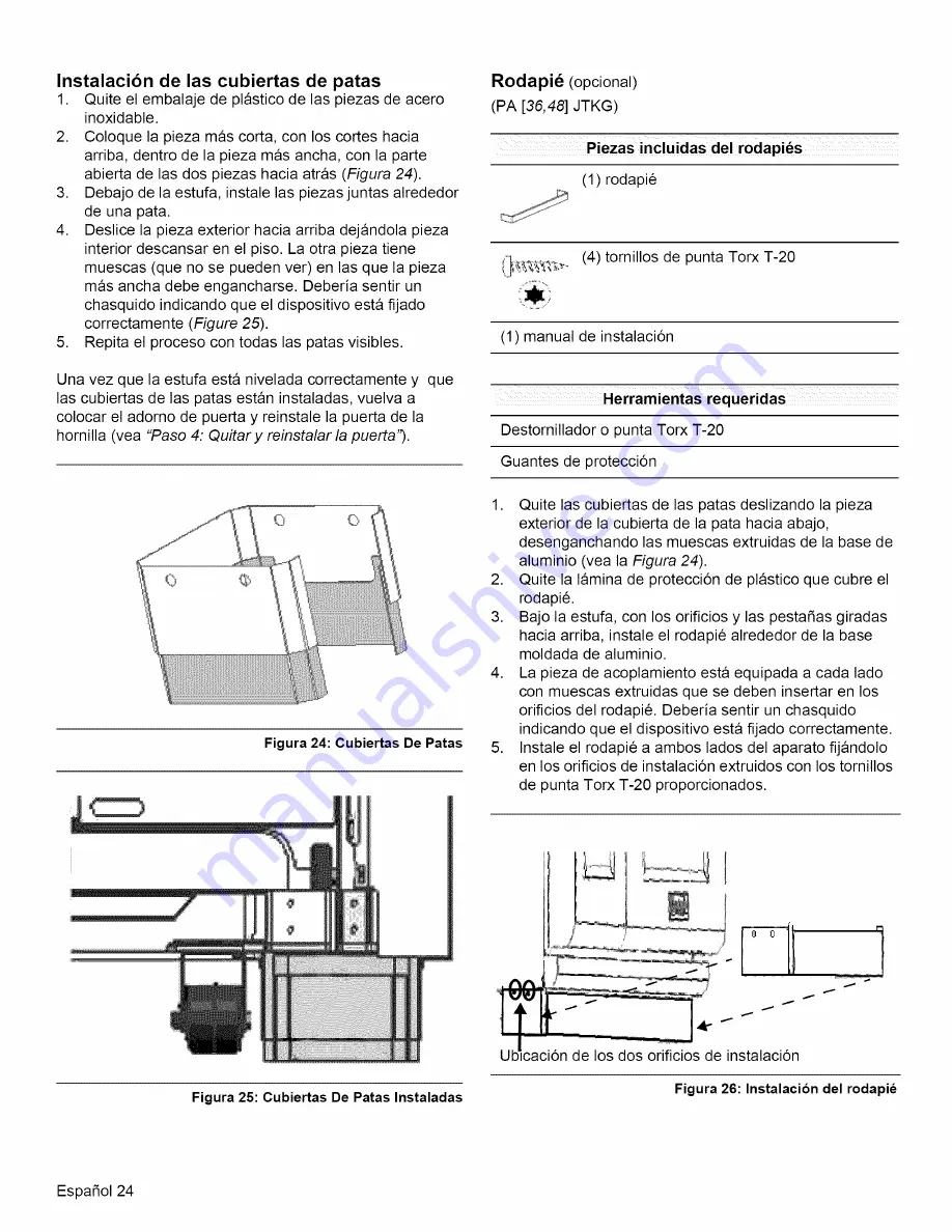 Thermador PRO GRAND RPG36 Installation Manual Download Page 84