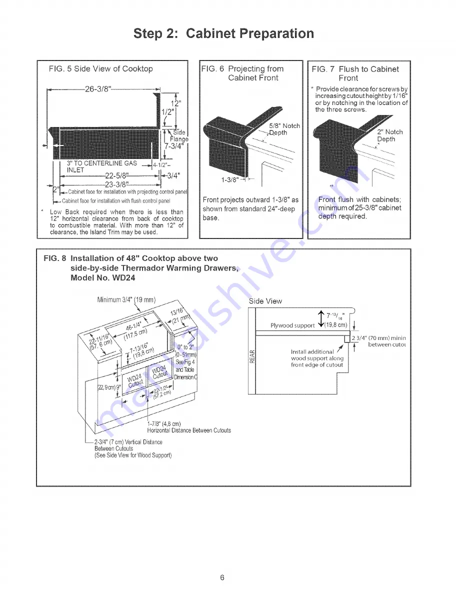 Thermador Professional P24GE Скачать руководство пользователя страница 8