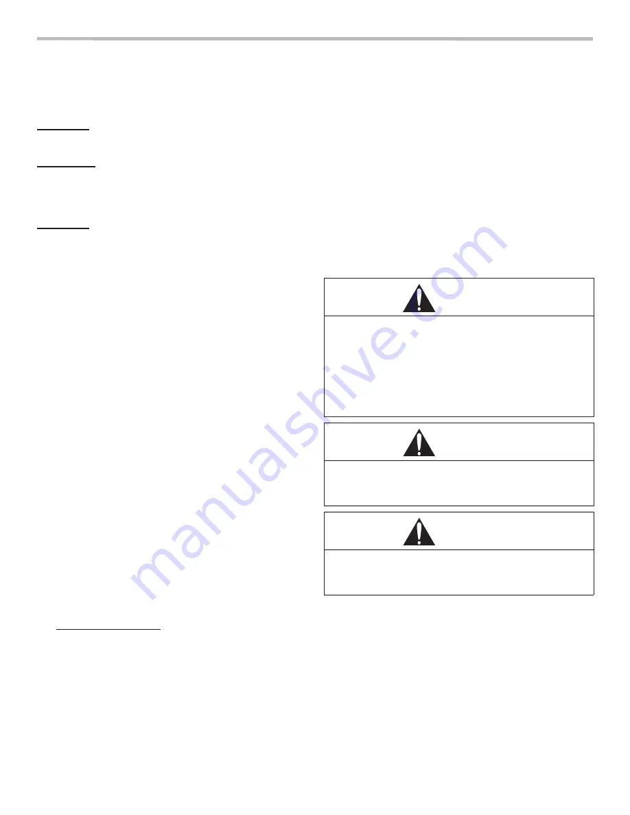 Thermador Professional PCG30 Installation Manual Download Page 4