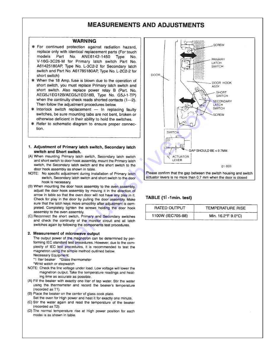 Thermador SMW 272 B Service Manual Download Page 23