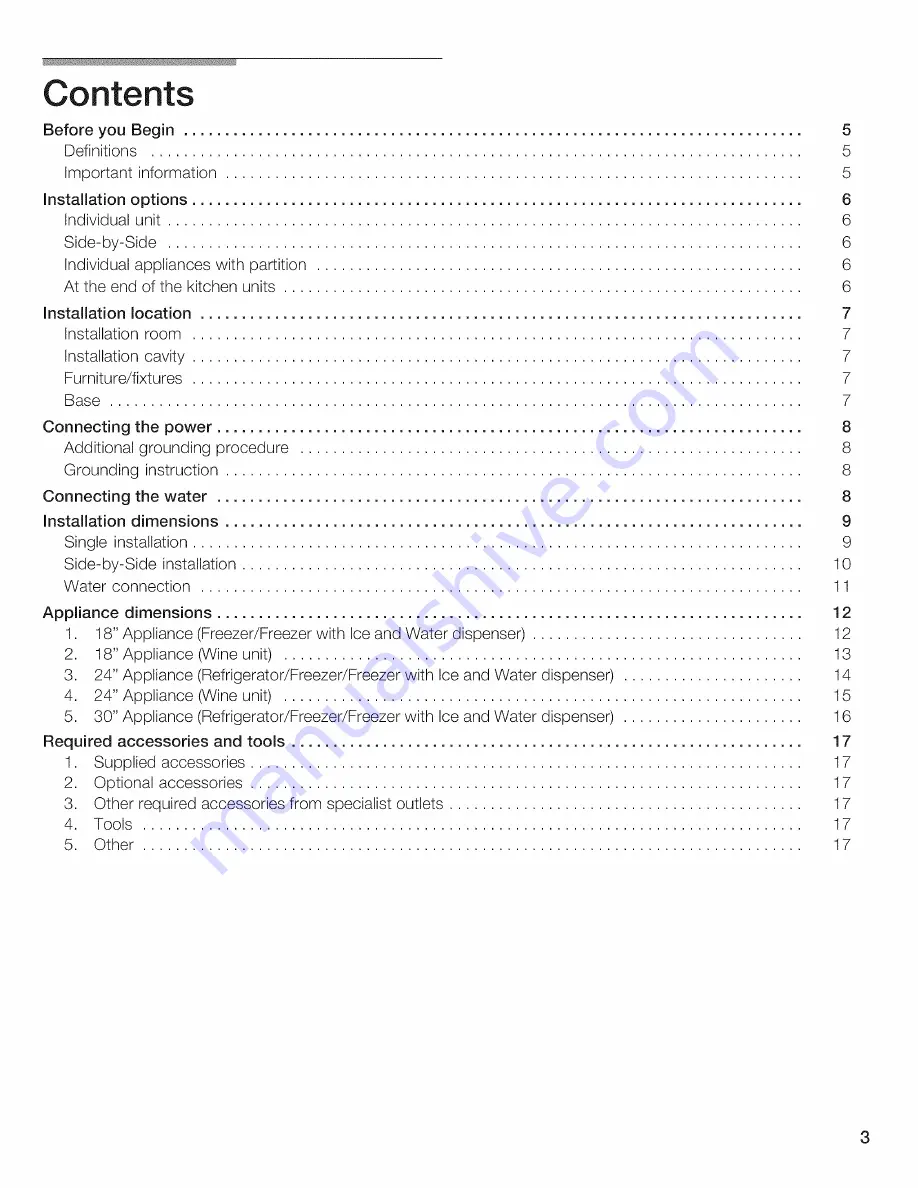 Thermador T24ID80NLP/01 Installation Instructions Manual Download Page 3