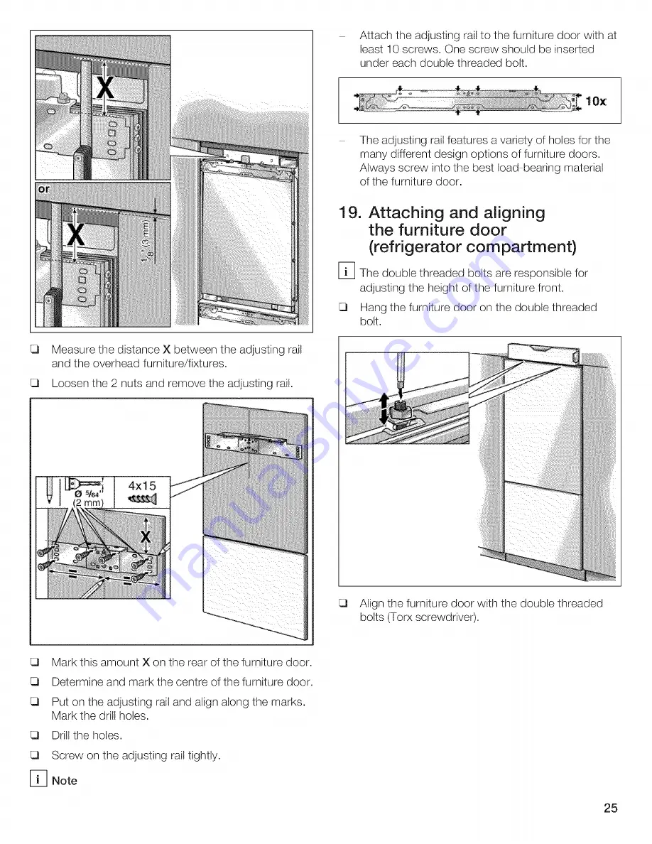 Thermador T36IB70CSS/01 Installation Instructions Manual Download Page 25