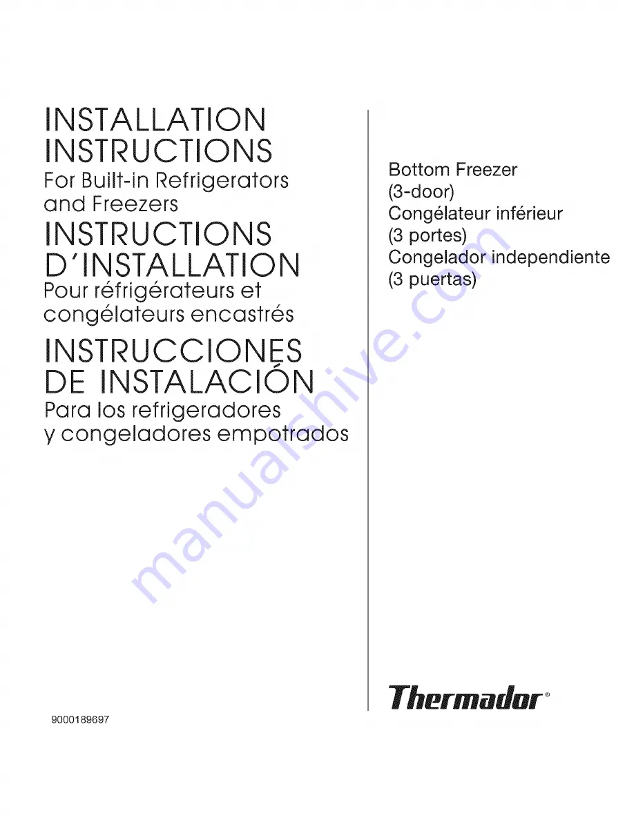 Thermador T36IT70CNS/01 Скачать руководство пользователя страница 1