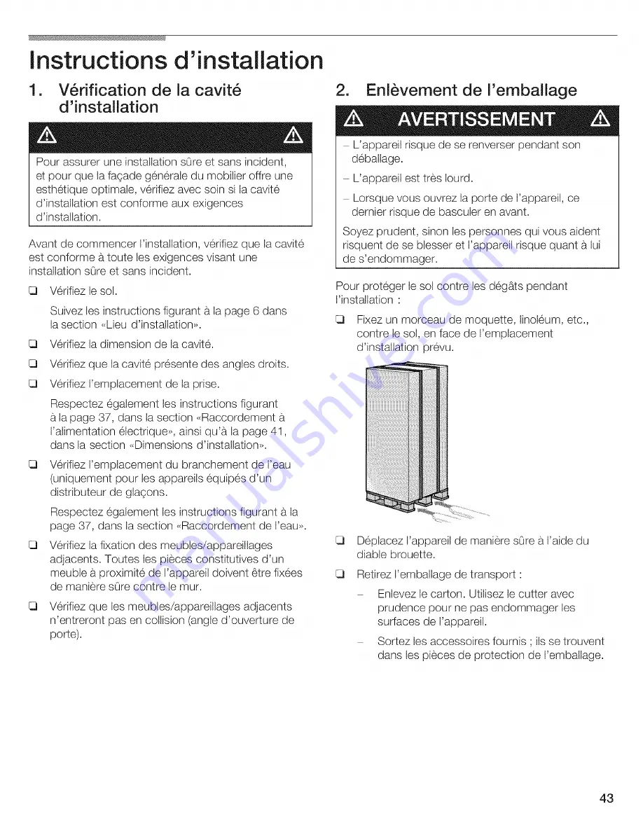 Thermador T36IT70CNS/01 Скачать руководство пользователя страница 43