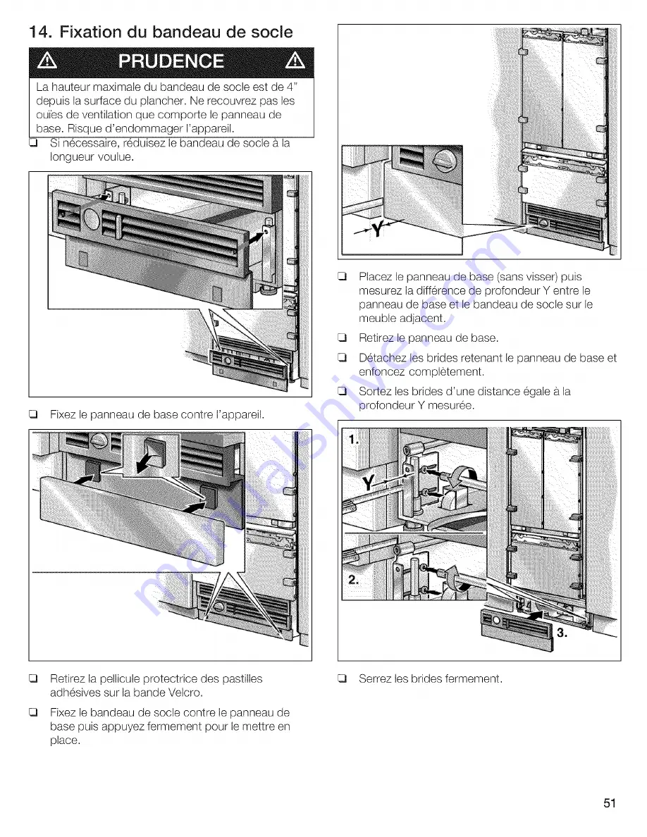 Thermador T36IT70CNS/01 Installation Instructions Manual Download Page 51