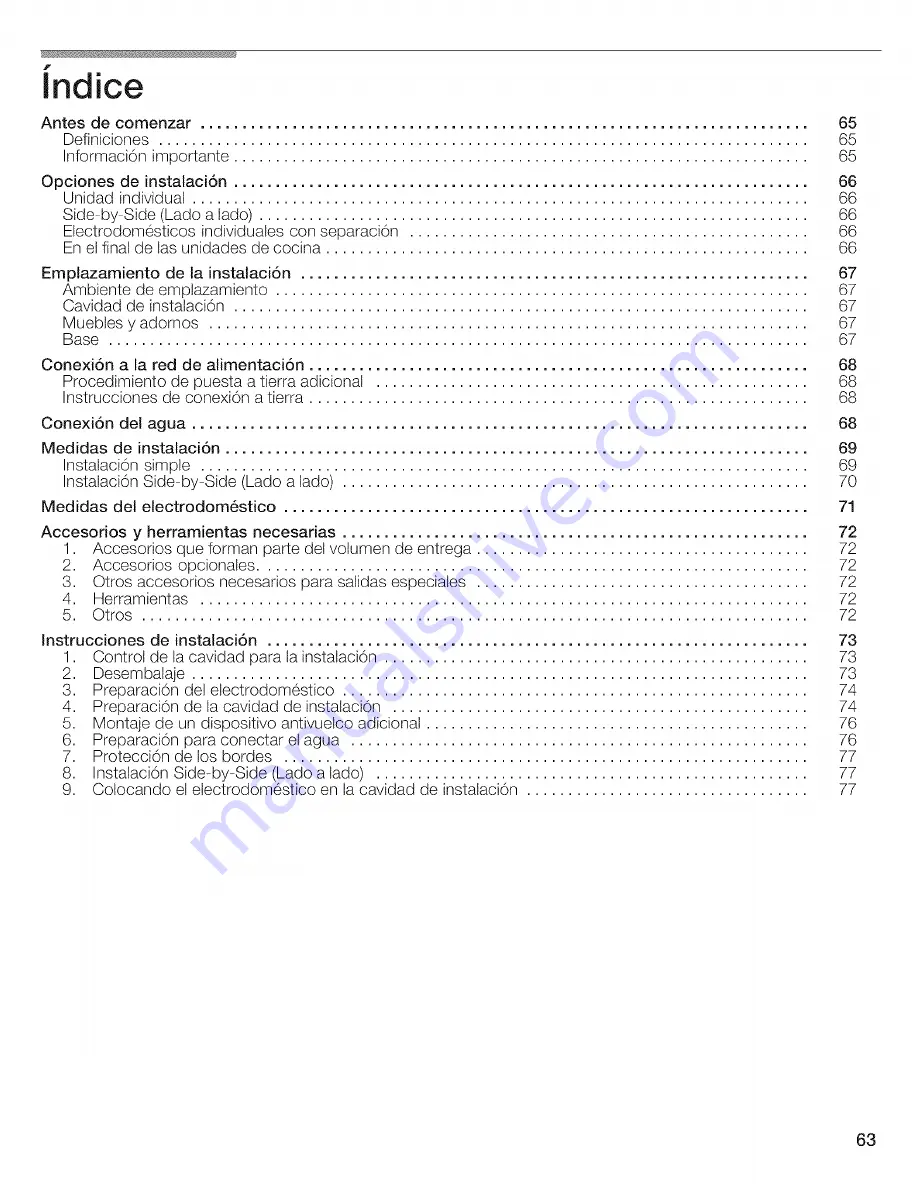 Thermador T36IT70CNS/01 Скачать руководство пользователя страница 63