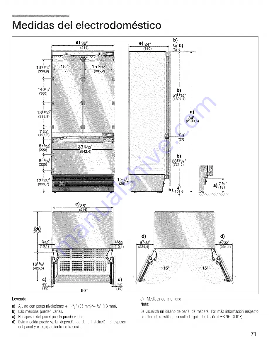 Thermador T36IT70CNS/01 Скачать руководство пользователя страница 71