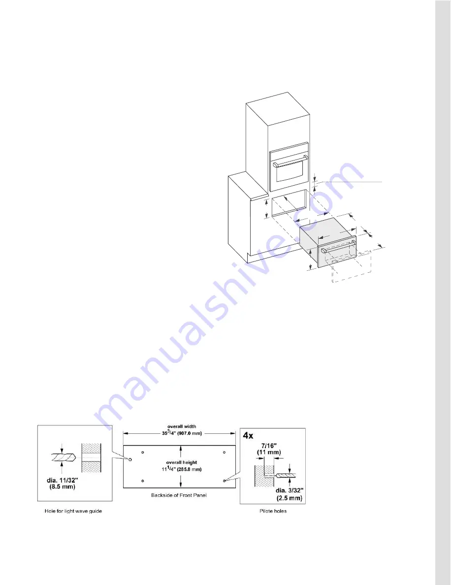 Thermador WDC30E Specifications Download Page 12