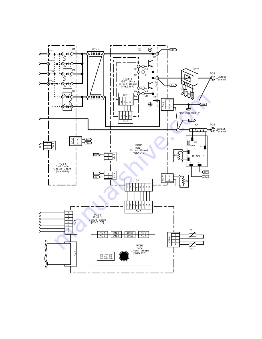 Thermadyne Thermal Arc 185TSW Operating Manual Download Page 57