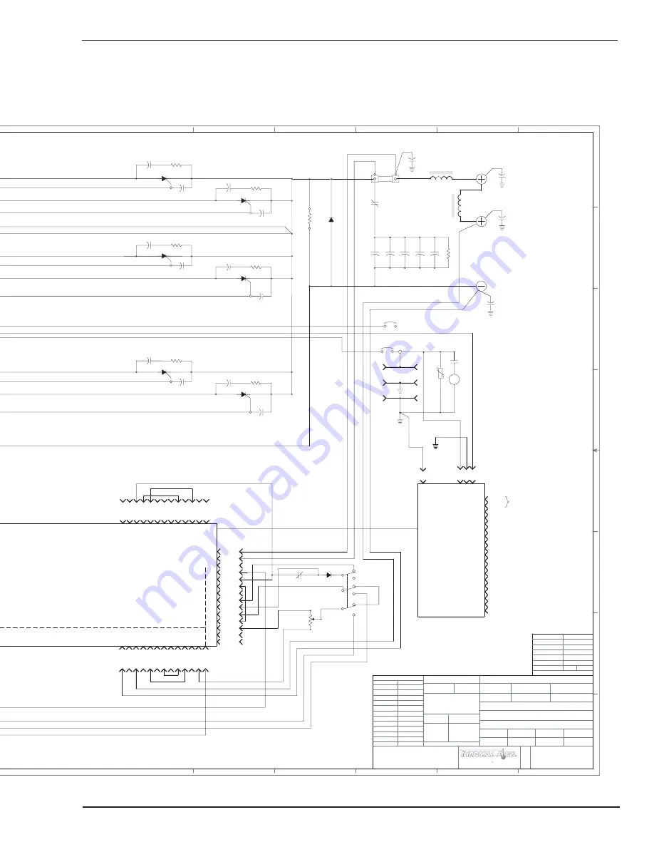 Thermal Arc 6045 EXCEL-ARC Скачать руководство пользователя страница 73