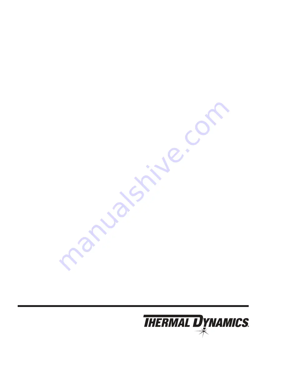 Thermal Dynamics cutskill 35A Operating Manual Download Page 40